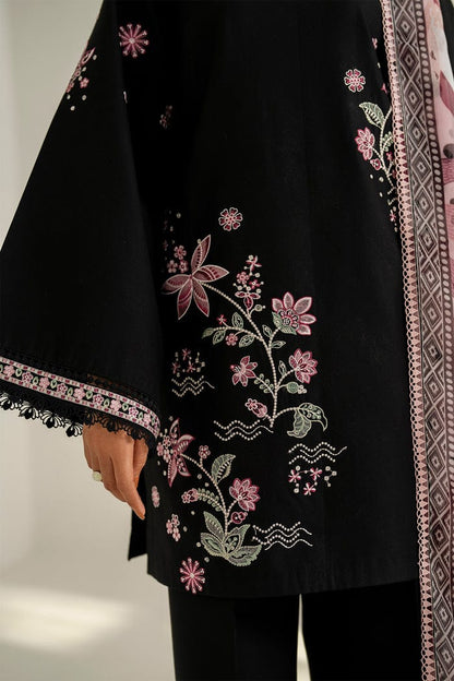 3PC DHANAK EMBROIDED SUIT WITH PASHMINA WOOL SHAWL SS-229